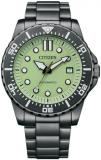 Citizen Mechanical Automatic Green Dial Watch NJ0177-84X