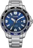 Citizen Men's Analogue Eco-Drive Watch with a Stainless Steel Band