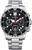 Citizen AI5000-84E Men's Watch, 1.7 inches (43 mm), Diver Face Chronograph Quartz, Black, Unreleased in Japan Model, Bracelet Type