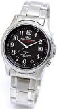 Citizen Q&Q HG00-801 Wristwatch, Solar Radio, Solar Powered, Black