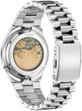 Citizen Eco-Drive TSUYOSA Collection Automatic Black Dial Stainless Steel Watch 40mm - NJ0150-56E