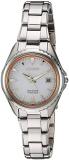 [Citizen] Citizen Watch 'Quartz Titanium Casual Watch, Color: Silvertoned ew2410 – vm-54 a Women's [parallel import goods]
