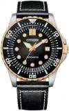 Citizen Men's Watch NJ0176-10E Leather Mechanical Automatic