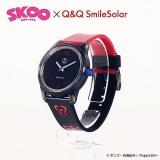 CITIZEN Smile Solar Watch "SK∞ Escate x Q & Q SmileSolar" Love Dream Model, red