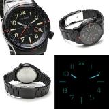 Citizen Eco-Drive BM7555-83E Solar 4 o'clock Crown, Compass Bezel, Black, Diver, Military, Bracelet Type