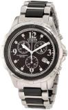 Citizen Women's FB1241-53E Ceramic Chronograph Eco-Drive Chronograph Watch