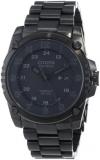 Citizen Men's BJ8075-58E Eco-Drive STX43 Shock-Proof Black Titanium Watch