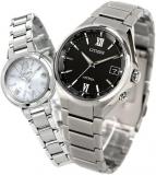 Citizen CB1120-50G ES9430-54A Wristwatch, Pair Watch, Atessa, Crosssea, Couple, Anniversary, Men's, Women's