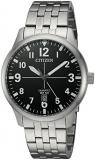 Citizen Men's Quartz Stainless Steel Casual Watch, Color:Silver-Toned (Model: BI1050-81F)