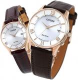 Citizen AS1062-08A ES0002-06A Wristwatch, Pair Watch, Eco-Drive Radio, Radio-Con...