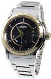 Citizen CNG72-0012 Solar Radio Eco Drive Quartz Men's Watch, Black, Bracelet Type