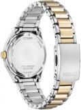 CITIZEN FE2116-85A Women's Analogue Japanese Quartz Movement Watch with Stainless Steel Strap, White, Einheitsgröße, Bracelet