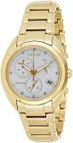 Citizen Eco-Drive Women's FB1392-58A Celestial Analog Display Gold Watch