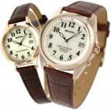 Citizen KS3-123-80 KS1-228-30 Pair Watch, Collection, Radio Solar, Couple, Anniv...