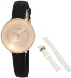 Citizen L Eco-Drive Champagne Dial Ladies Watch EM0608-42X