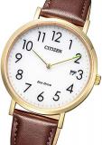 Citizen Record Label RECORD LABEL Eco-Drive Solar Wrist Watch, Men's, Women's, Standard Style Plus, Standard Style + AU1082-24A