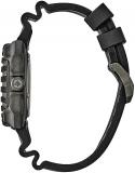 Citizen Eco-Drive Postmaster Dive Yellow Dial Black Polyurethane Strap | 46mm | BN0227-25X