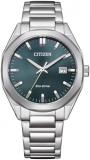 Citizen Octangle Eco-Drive Green Dial Unisex Watch BM7620-83X