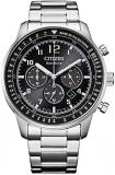 Citizen Chronograph Eco-Drive Black Dial Men's Watch CA4500-83E
