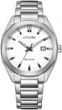 Citizen Octangle Eco-Drive White Dial Unisex Watch BM7620-83A