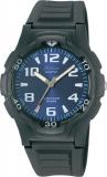 Citizen Q&Q VP84J850 Men's Watch, Analog, Waterproof, Urethane Strap, Blue, Blac...