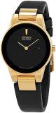 Citizen Eco-Drive Black Dial Black Leather Ladies Watch GA1052-04E