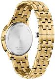 Citizen Eco-Drive Calendrier Diamond Dial and Gold-Tone Bracelet Watch | 37mm | FD0002-57D