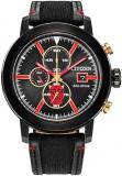 Citizen Men's Eco-Drive Star Wars Darth Maul Mastermind Chronograph Black Ion Pl...