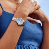 Citizen Eco-Drive L Mae Mother-of-Pearl Dial Stainless Steel Watch | 29.5mm | EM1060-52N