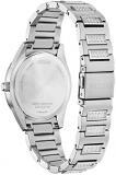 Citizen Eco-Drive Silhouette Crystal Stainless Steel Bracelet Watch | 34mm | EM1020-57L
