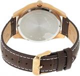 Citizen Quartz Black Dial Brown Leather Ladies Watch BI1033-04E