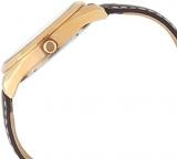 Citizen Quartz Black Dial Brown Leather Ladies Watch BI1033-04E