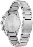 Citizen Eco-Drive Tsuki-yomi A-T Red Dial Super Titanium Bracelet Watch | 43mm | BY1018-55X