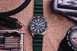 Citizen Analog Green Dial Men's Watch-NY0121-09X, Green, Modern