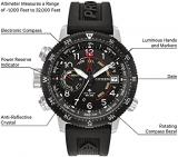 Citizen Men's Eco-Drive Promaster Land Altichron Watch in Stainless Steel with Black Polyurethane Strap, Black Dial (Model: BN5058-07E)