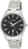 Citizen Men's Quartz Stainless Steel Watch with Date, BI1030-53E