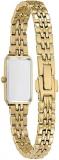 Citizen Ladies' Eco-Drive Classic Dress Corso Stainless Steel Rectangle Watch, 2-Hand, Jewelry Clasp