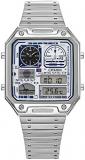 Citizen Men's Star Wars Vintage Ana-Digi Quartz Stainless Steel Watch, Rectangular