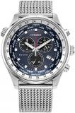 Citizen Men's Sport Luxury Eco-Drive Chronograph Watch, 12/24 Hour Time, Date, 1...