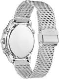 Citizen Men's Sport Luxury Eco-Drive Chronograph Watch, 12/24 Hour Time, Date, 100 Meters Water Resistant, Stainless Steel