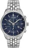 Citizen Men's Classic Corso Eco-Drive Watch, Chronograph, 12/24 Hour Time, Date, Sapphire Crystal