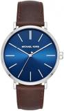 Michael Kors Men's Auden Three-Hand Silver-Tone Alloy Watch MK7146