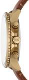 Michael Kors Cortlandt Men's Watch, Stainless Steel Chronograph Watch for Men with Steel or Leather Band