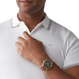 Michael Kors Cortlandt Men's Watch, Stainless Steel Chronograph Watch for Men with Steel or Leather Band