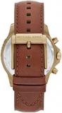 Michael Kors Cortlandt Men's Watch, Stainless Steel Chronograph Watch for Men with Steel or Leather Band