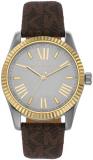 Michael Kors MK4745 - Lexington Three Hand Watch Brown One Size