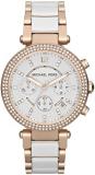 Women Watch Michael Kors MK5774 Chronograph Rose Gold Tone Stainless Steel Case