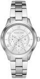 Michael Kors Women's MK6587 Runway Three-Hand Stainless Steel Watch