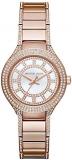 Michael Kors Women's Mini Kerry Rose Gold-Tone Watch MK3443