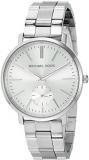 Michael Kors Women's MK3499 Jaryn Analog Display Japanese Quartz Silver Watch